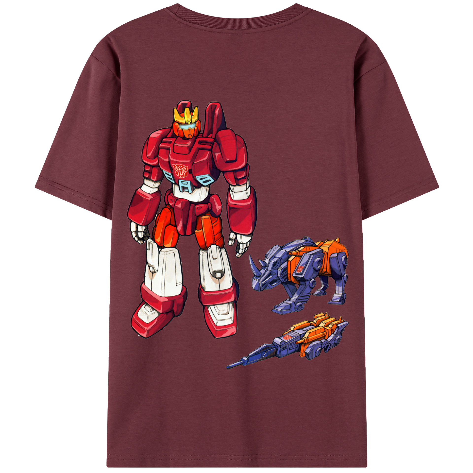 （画像用）  綿100％半袖Tシャツ（背面プリント）
